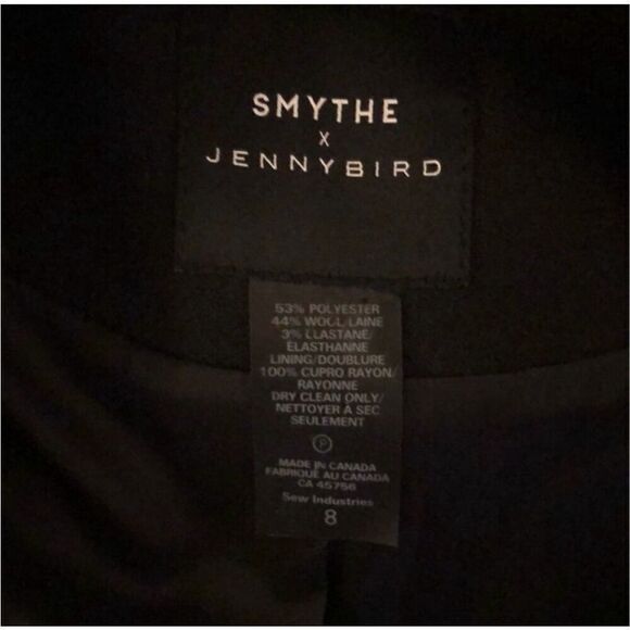 Smythe x Jenny Bird collab blazer. Size 8. Excellent condition. Black and gold - Picture 2 of 9